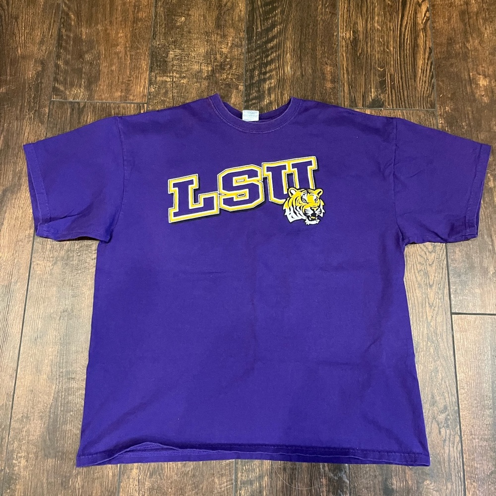 Vintage Purple LSU Tigers T shirt
